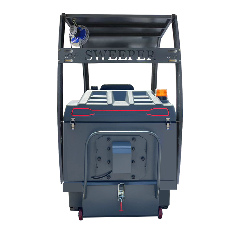 Balayeuse autoportée commerciale à interface de charge rapide Qc3.0 semi-fermée S15BF