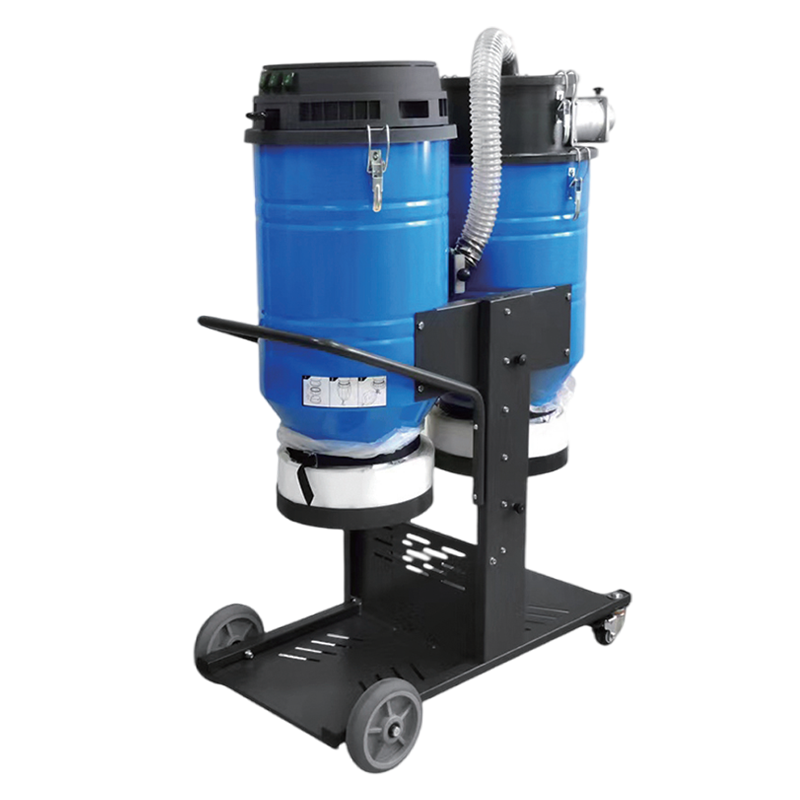 Aspirateur industriel monophasé à double corps avec sac Aspirateur industriel monophasé à double corps avec sac